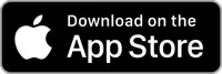 Black rectangular badge with the Apple logo and the text "Download on the App Store" in white letters.