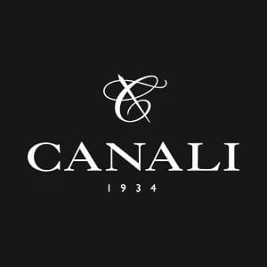 Canali logo featuring a stylized 